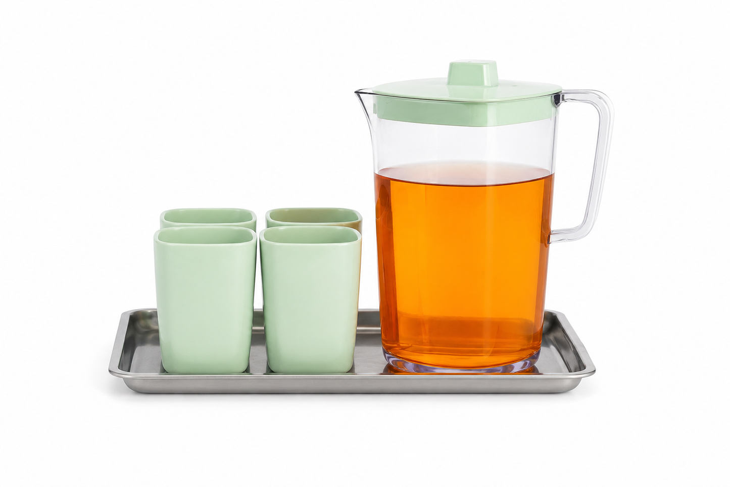 Aquaplast Sydney Water Set – Premium 12 Pieces Water Jug & Glass Set | BPA-Free Plastic Drinkware