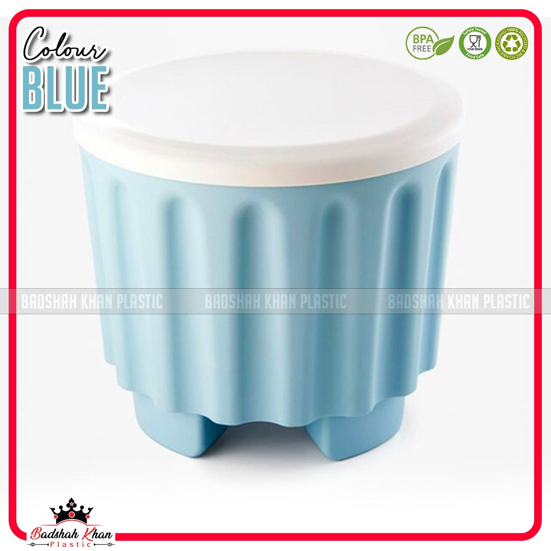 Portable Drum Storage Stool – Multipurpose Storage Chair