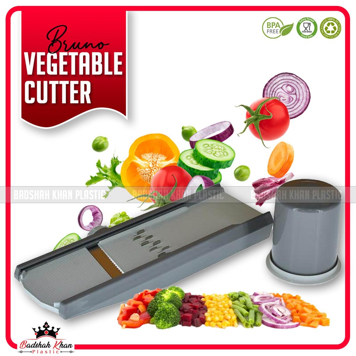 Vegetable, Potato & Onion Cutter – Salad Maker