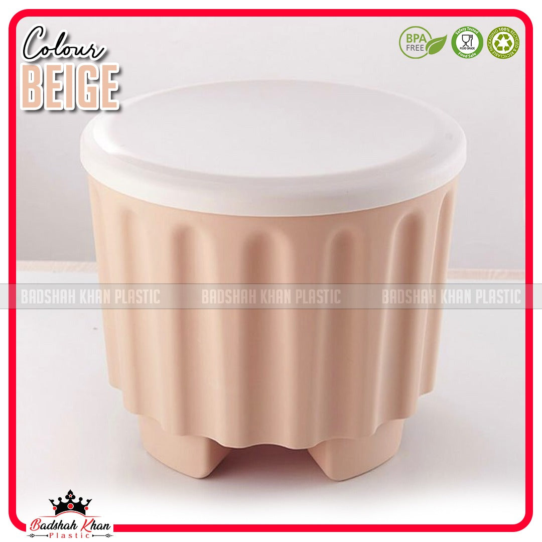 Portable Drum Storage Stool – Multipurpose Storage Chair