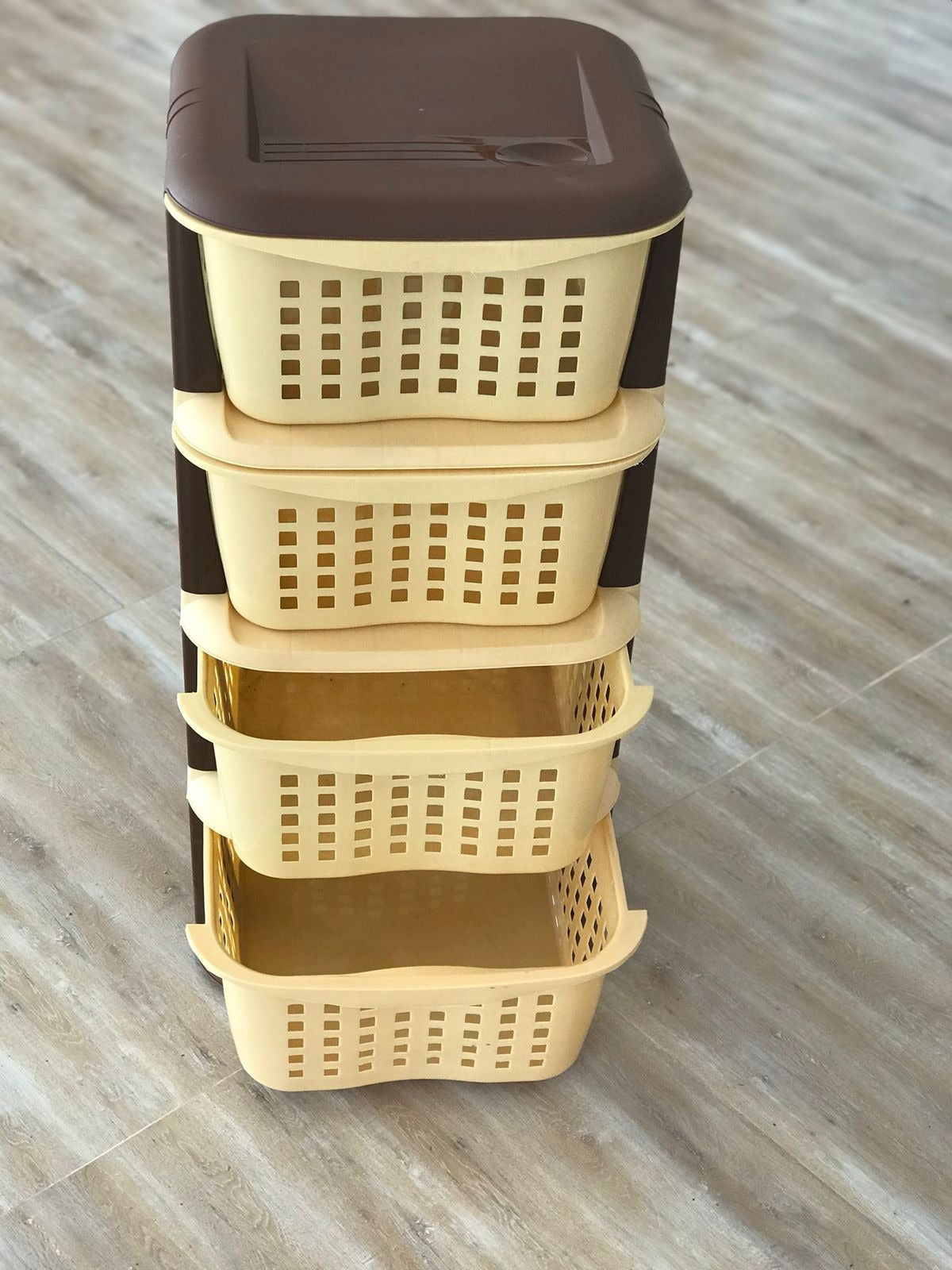 4 Tier Vegetable & Fruit Storage Rack – Kitchen Organizer