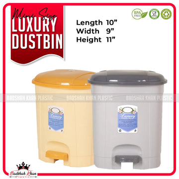 Mini Luxury Paddle Bin – Premium Desk & Room Dustbin