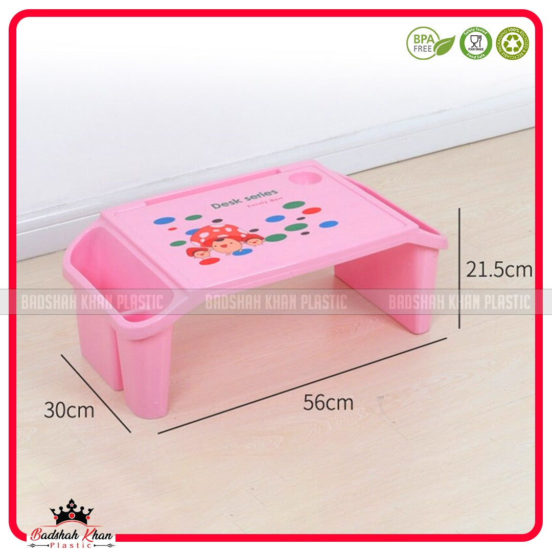 3 in 1 Kids Study Table – Drawing, Food & Laptop Table