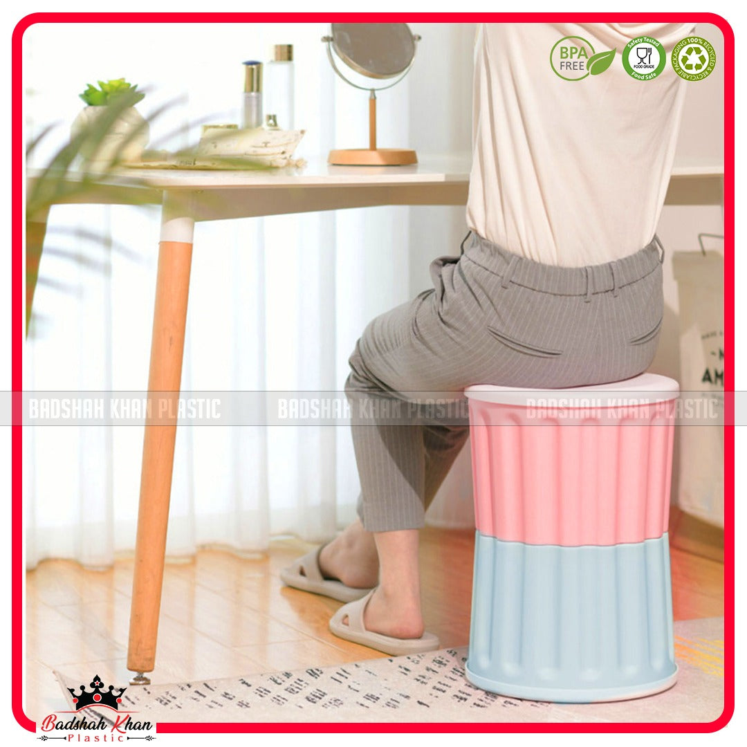 Portable Drum Storage Stool – Multipurpose Storage Chair