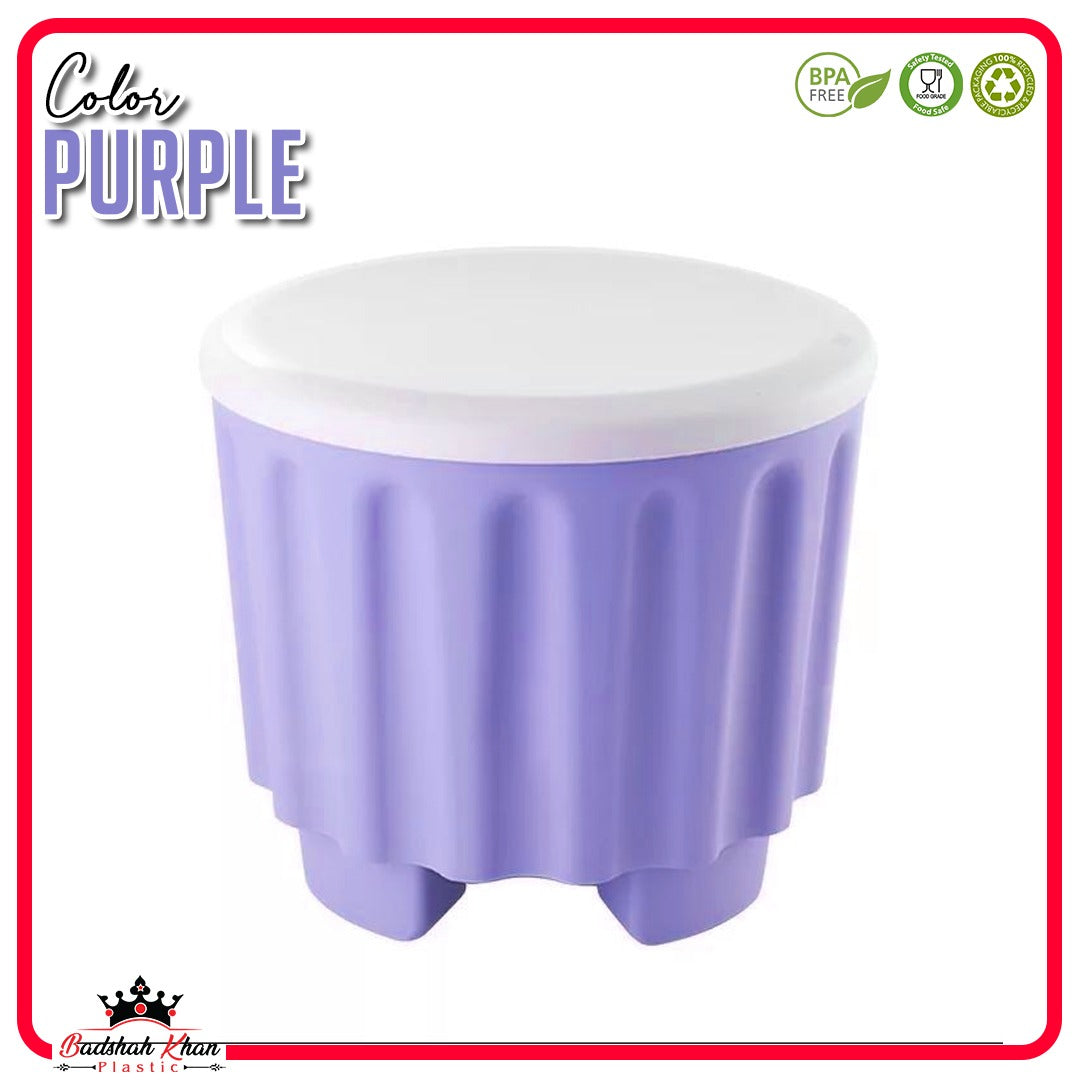 Portable Drum Storage Stool – Multipurpose Storage Chair