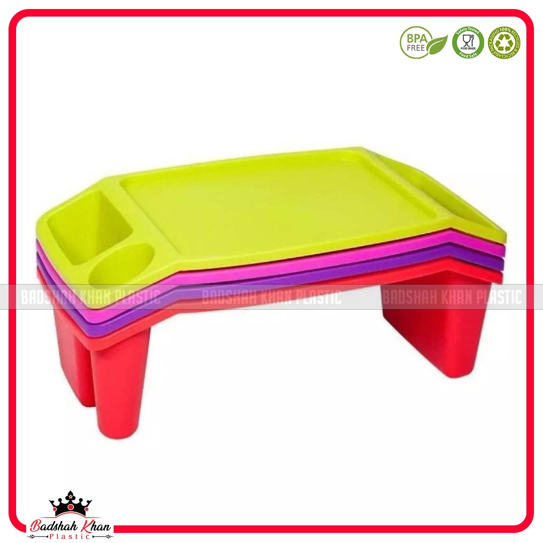 3 in 1 Kids Study Table – Drawing, Food & Laptop Table