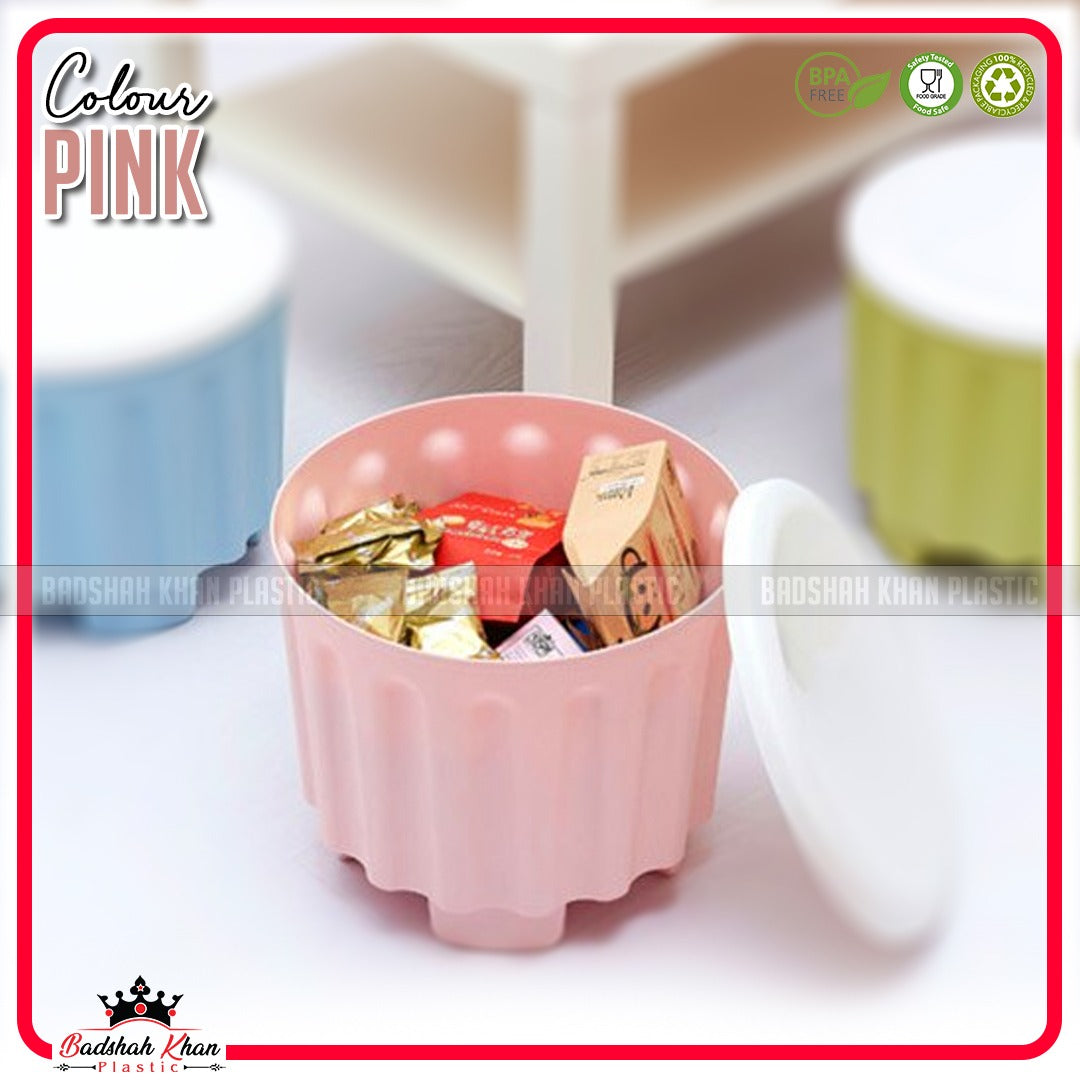 Portable Drum Storage Stool – Multipurpose Storage Chair